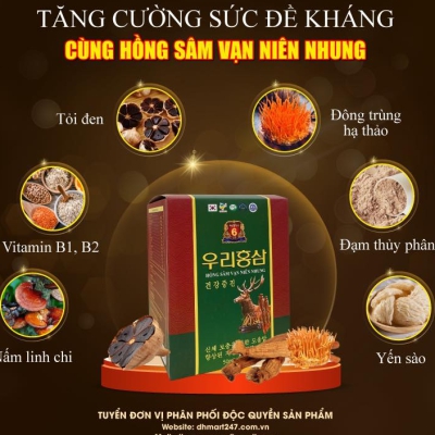 Hồng Sâm Vạn Niên Nhung