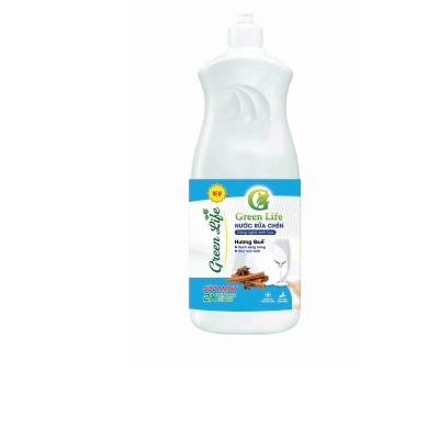 Nước rửa chén sinh học Green life hương quế 800ml