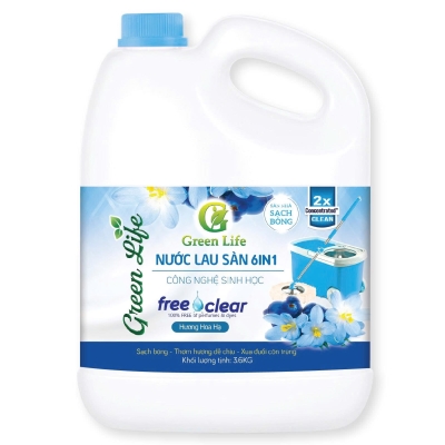 Nước lau sàn hương hoa hạ 3,6l