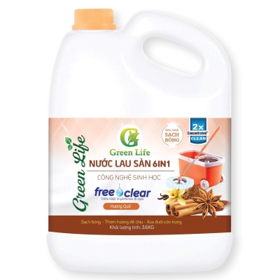 Nước lau sàn hương Quế 3.6L