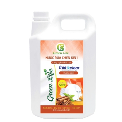 Nước rửa chén hương Quế 5kg